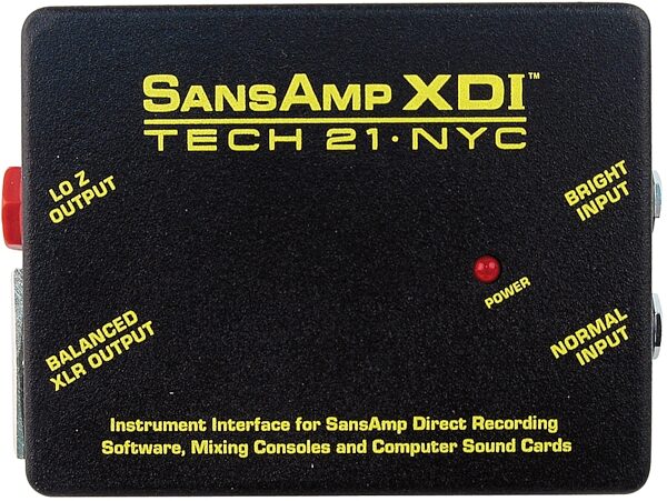open zoom image for Tech21 SansAmp XDI Direct Recording Interface, Main