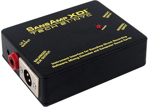 open zoom image for Tech21 SansAmp XDI Direct Recording Interface, Angle