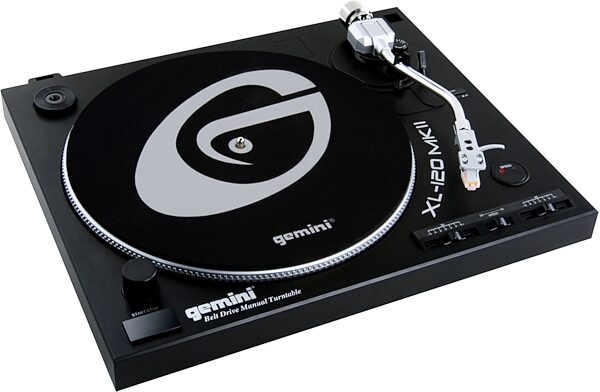 open zoom image for Gemini XL120MKII Belt Drive Turntable, Angle