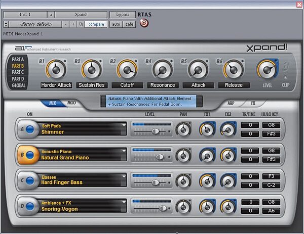 open zoom image for Digidesign Mbox 2 Micro USB Audio Interface (Mac and Windows), Free Xpand