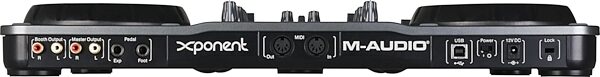 open zoom image for M-Audio Torq Xponent USB MIDI DJ Controller, Rear
