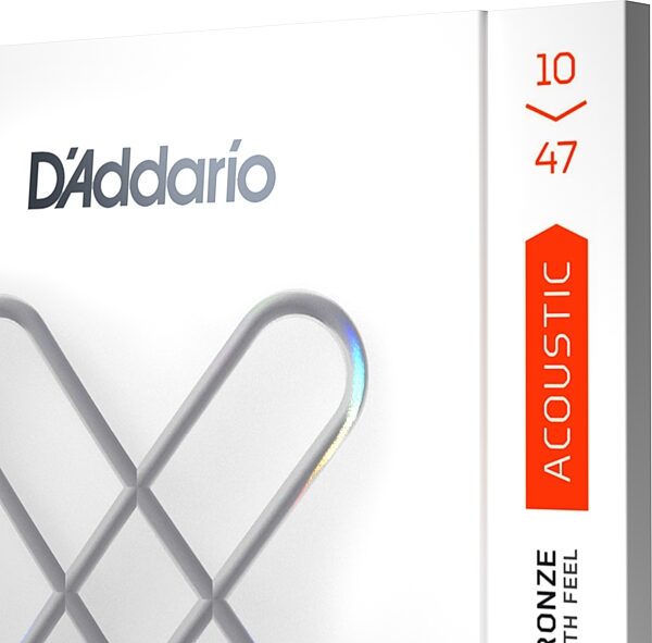open zoom image for D'Addario XS Phosphor Bronze Acoustic Guitar Strings, 10-47, Action Position Back