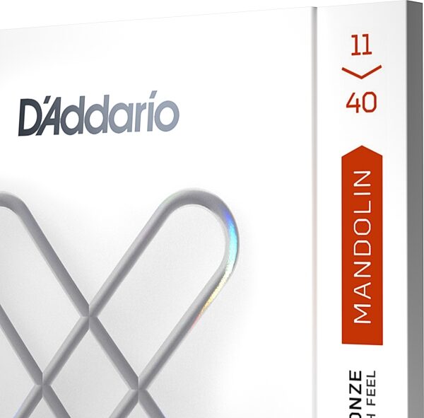open zoom image for D'Addario XSM XS Mandolin Strings, 11-40, Action Position Back