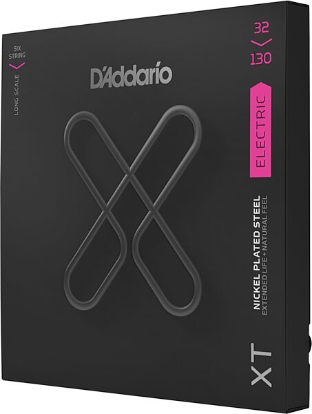 open zoom image for D'Addario XTB32130 XT 6-String Electric Bass Pack, 32-130, Action Position Back