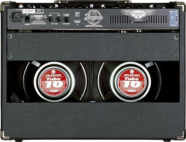 open zoom image for Traynor Custom Valve 40T Tube Guitar Amplifier (40 Watts, 2x10 in.), Rear