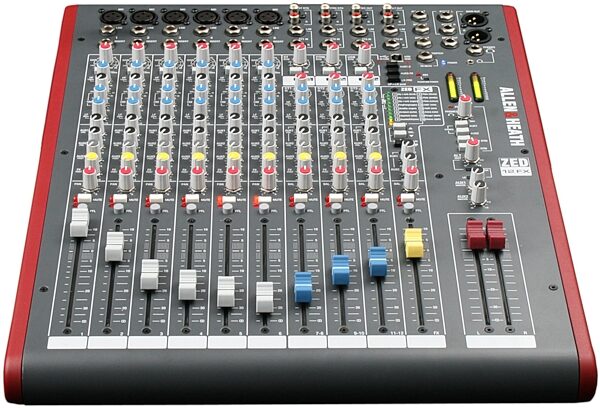 open zoom image for Allen and Heath ZED-12FX 12-Channel Mixer with USB Interface, New, Front