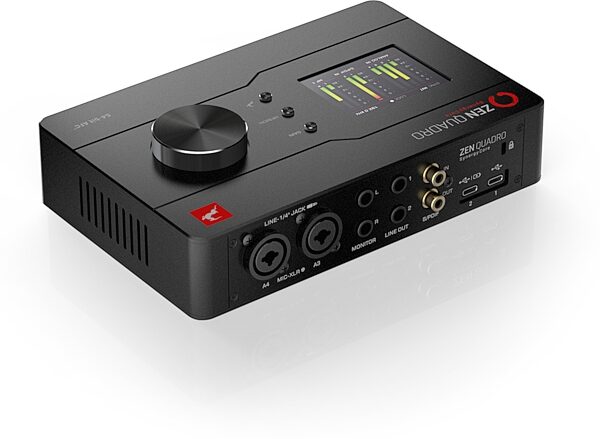 open zoom image for Antelope Audio Zen Quadro Synergy Core USB Audio Interface, Open Box (Very Good), Action Position Back