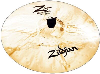 open zoom image for Zildjian Z Custom 18 Inch Rock Crash Cymbal, Main