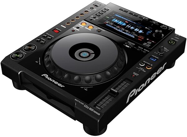 open zoom image for Pioneer DJ CDJ-900NXS Professional CD/MP3 Player, Angle