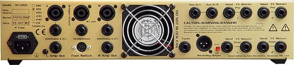 open zoom image for Eden WT1205 World Tour Bass Amplifier Head (1200 Watts), Rear