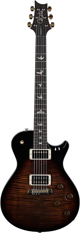 open zoom image for PRS Paul Reed Smith Mark Tremonti 10-Top Electric Guitar (with Case), Black Gold Burst, Serial Number 0375489, Full Straight Front