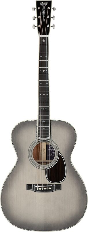 open zoom image for Martin OM-45 John Mayer 20th Anniversary Acoustic Guitar (with Case), New, Serial Number M2889966, Full Straight Front
