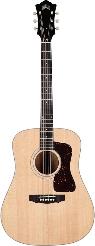 open zoom image for Guild D-40 Standard Dreadnought Acoustic Guitar, Natural, Serial Number US250049, Full Straight Front