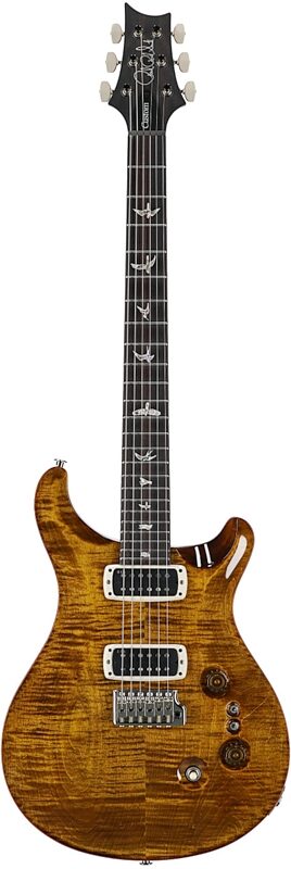 open zoom image for PRS Paul Reed Smith Custom 24-08 Pattern Regular Electric Guitar (with Case), Black Gold, Serial Number 0407677, Full Straight Front