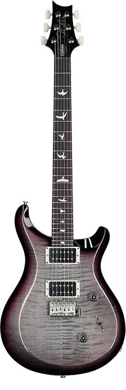 open zoom image for PRS Paul Reed Smith S2 Custom Color 24 Electric Guitar (with Gig Bag), Faded Gray Black Purple Smokeburst, Serial Number S2083693, Full Straight Front