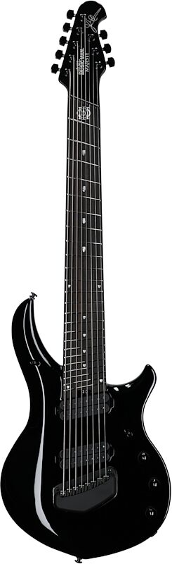 open zoom image for Ernie Ball Music Man John Petrucci Majesty 8 Electric Guitar, Dark Side, Ebony Fretboard, Serial Number M019632, Full Straight Front