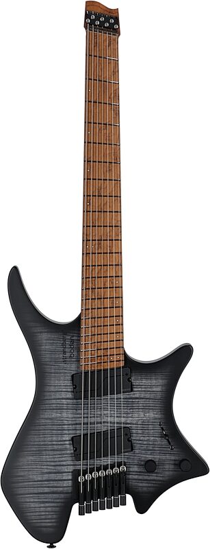 open zoom image for Strandberg Boden Original Series N2.7 Electric Guitar, 7-String, Black Denim Burst Satin, Serial Number C2506452, Full Straight Front