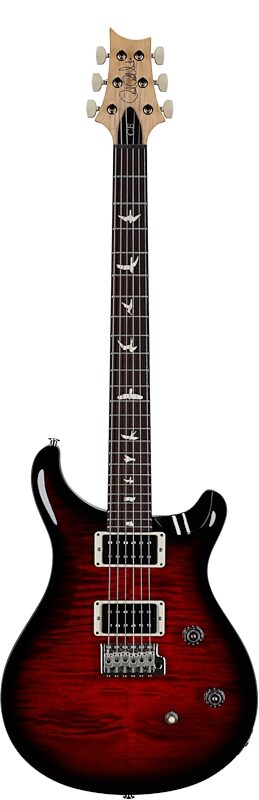 open zoom image for PRS Paul Reed Smith CE24 Electric Guitar (with Gig Bag), Fire Red Wraparound Smokeburst, Serial Number 0408692, Full Straight Front