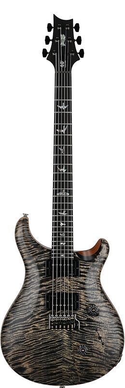 open zoom image for PRS Paul Reed Smith 40th Anniversary Custom 24 Satin Limited Edition Electric Guitar, Charcoal, Serial Number 0415060, Full Straight Front