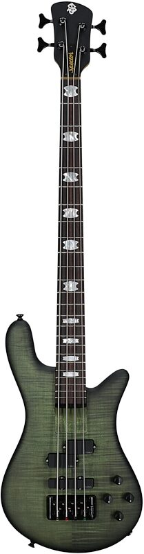 open zoom image for Spector Euro4 LX Bolt-On Bass Guitar (with Gig Bag), Haunted Moss Matte, Serial Number ]C121NB23267, Full Straight Front