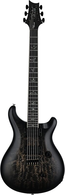 open zoom image for PRS Paul Reed Smith Mark Holcomb Wraparound Electric Guitar (with Case), Charcoal Wraparound Burst, Serial Number 0409456, Full Straight Front