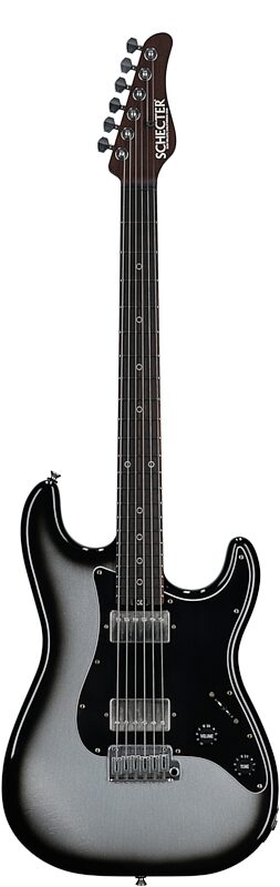 open zoom image for Schecter Nick Johnston Traditional USA HH Electric Guitar (with Case), Atomic Mercury, Serial Number 25-07002, Full Straight Front
