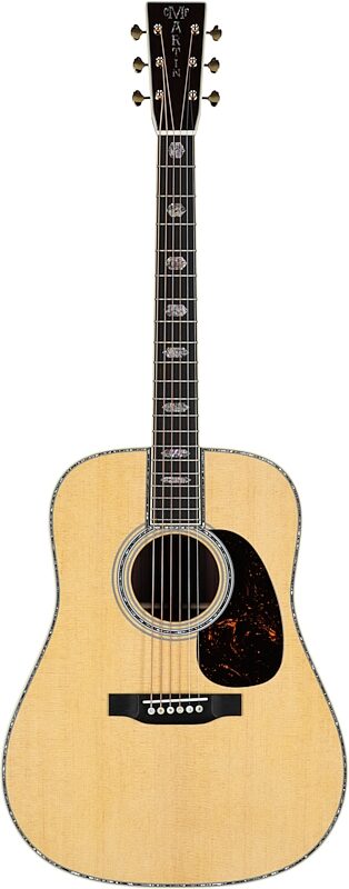 open zoom image for Martin D-45-v2 Acoustic Guitar (with Case), Natural, Serial Number M2997680, Full Straight Front