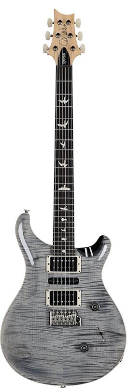 open zoom image for PRS Paul Reed Smith CE 24 Special Limited Electric Guitar, Faded Gray Black, Serial Number 0418393, Full Straight Front