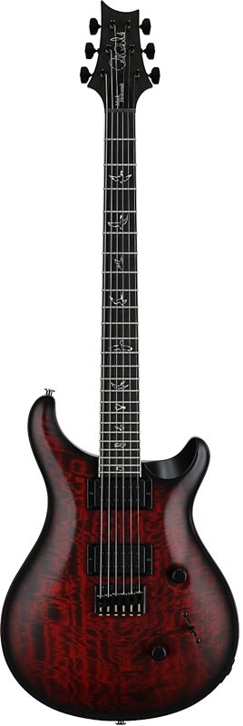 open zoom image for PRS Paul Reed Smith Mark Holcomb Wraparound Electric Guitar (with Case), Fire Smokeburst, Serial Number 0416740, Full Straight Front