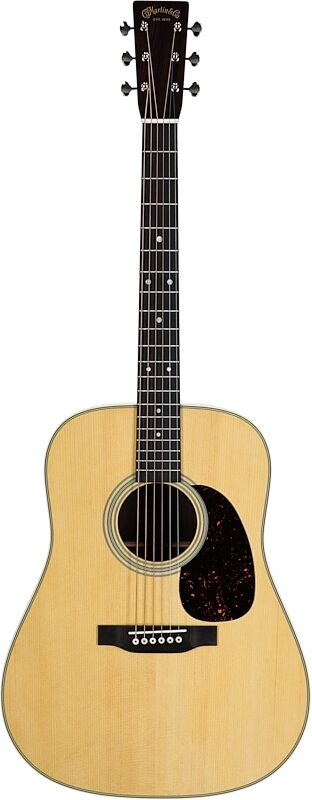 open zoom image for Martin D-28-v2 Acoustic Guitar (with Case), Natural, Serial Number M3008760, Full Straight Front