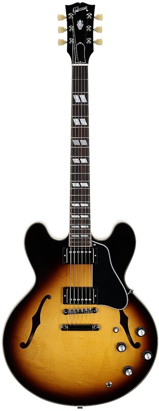 open zoom image for Gibson ES-345 Electric Guitar (with Case), Vintage Burst, Serial Number 230150237, Full Straight Front