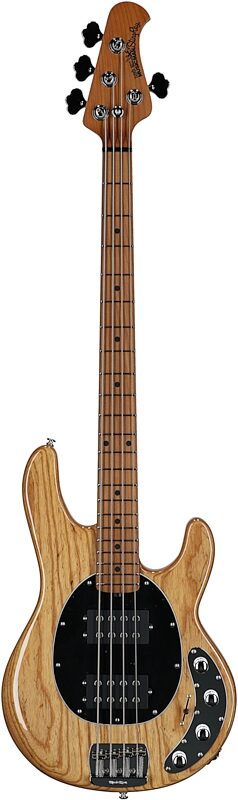 open zoom image for Ernie Ball Music Man StingRay Special HH Electric Bass (with Case), Classic Natural, Roasted Maple Fretboard, Serial Number K11372, Full Straight Front