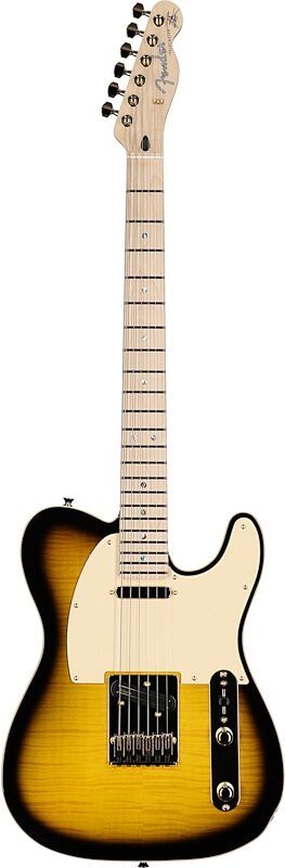 open zoom image for Fender Richie Kotzen Telecaster Electric Guitar (Maple Fingerboard), Brown Sunburst, Serial Number JD25024754, Full Straight Front
