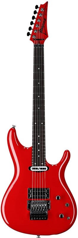 open zoom image for Ibanez Joe Satriani JS2480 Electric Guitar (with Case), Muscle Car Red, Serial Number 210002F2527850, Full Straight Front