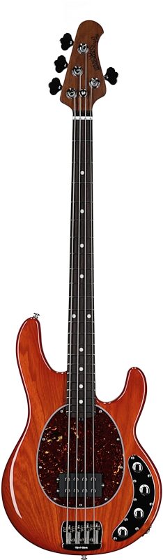 open zoom image for Ernie Ball Music Man StingRay Special Electric Bass (with Case), Translucent Orange, Rosewood Fretboard, Serial Number K10628, Full Straight Front