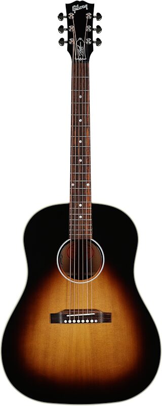 open zoom image for Gibson Slash J-45 Acoustic-Electric Guitar (with Case), November Burst, Serial Number 20266054, Full Straight Front