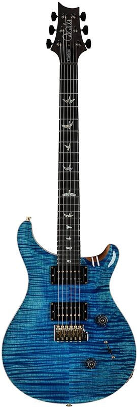 open zoom image for PRS Paul Reed Smith Custom 24 Limited 10-Top Electric Guitar (with Case), Arctic Blue, Serial Number 0421893, Full Straight Front