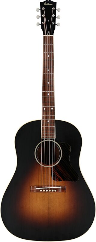 open zoom image for Gibson Custom Shop Historic 1934 Jumbo VOS Acoustic Guitar (with Case), Vintage Sunburst, Serial Number 20536001, Full Straight Front
