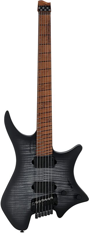open zoom image for Strandberg Boden Prog NX 6 Electric Guitar (with Gig Bag), Black Denim Burst Satin, Serial Number C2513740, Full Straight Front