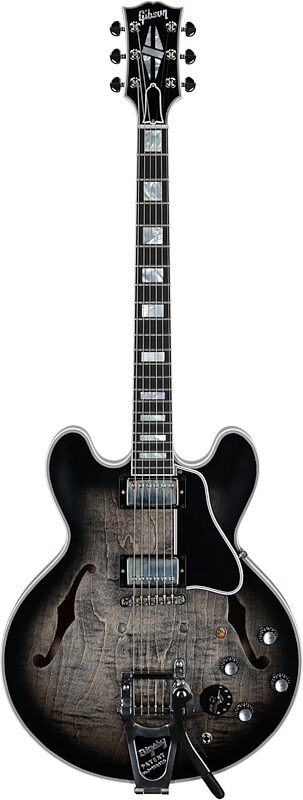 open zoom image for Gibson Custom Shop Limited Edition Gary Clark Jr. ES-355 Electric Guitar, Cobra Burst, Serial Number GCJR 65, Full Straight Front
