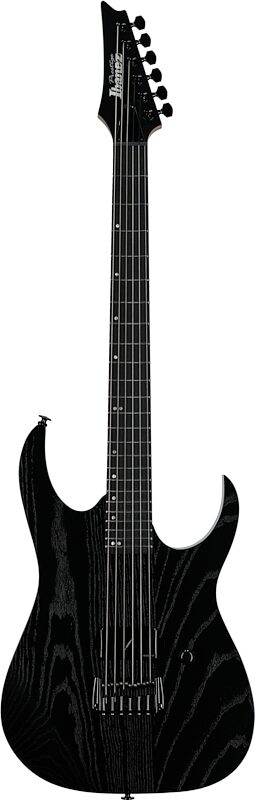 open zoom image for Ibanez RGR5111 Prestige Limited Run Electric Guitar (with Case), Weathered Black, Serial Number 210001F2534575, Full Straight Front
