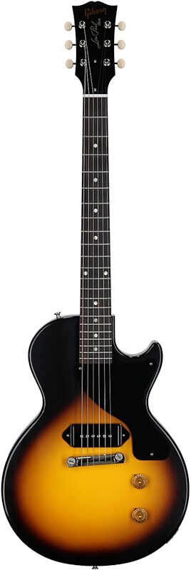 open zoom image for Gibson Custom 1957 Les Paul Junior Reissue Electric Guitar (with Case), Vintage Sunburst, Serial Number 76563, Full Straight Front
