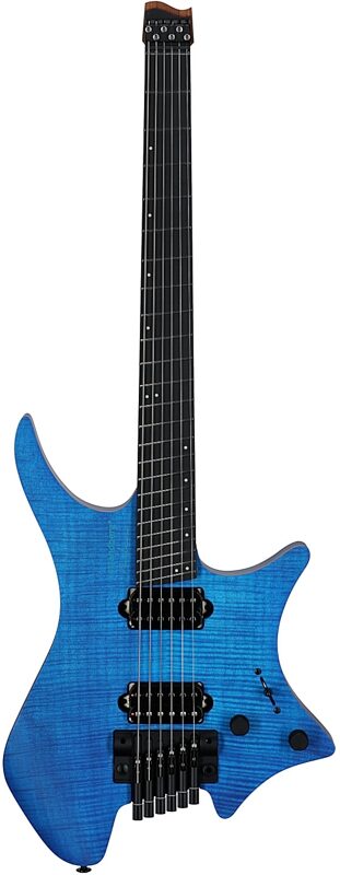open zoom image for Strandberg Boden Prog NX 6 Electric Guitar (with Gig Bag), Deep Blue, Serial Number C2513219, Full Straight Front