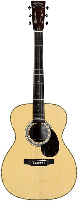 open zoom image for Martin OM-JM John Mayer Special Edition Acoustic-Electric Guitar (with Case), New, Serial Number M3062052, Full Straight Front