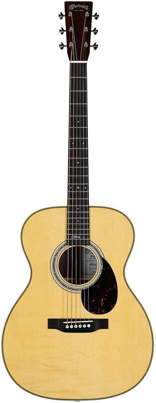 open zoom image for Martin OM-JM John Mayer Special Edition Acoustic-Electric Guitar (with Case), New, Serial Number M3064076, Full Straight Front