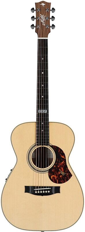 open zoom image for Maton Tommy Emmanuel Signature Acoustic-Electric Guitar (with Case), Natural, Serial Number 34073, Full Straight Front