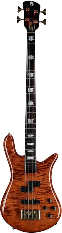 open zoom image for Spector Euro 4 Doug Wimbish Signature Model Electric Bass, Amber Gloss, Serial Number ]c121nb24179, Full Straight Front