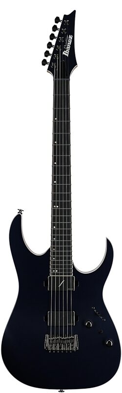 open zoom image for Ibanez RG5121R Prestige Electric Guitar (with Case), Dark Tide Blue Flat, Serial Number 210001F2612551, Full Straight Front