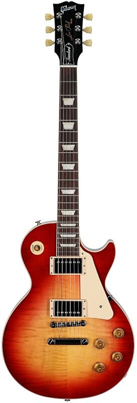 open zoom image for Gibson Les Paul Standard '50s Electric Guitar (with Case), Heritage Cherry Sunburst, Serial Number 208260053, Full Straight Front