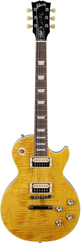 open zoom image for Gibson Slash Les Paul Standard Electric Guitar (with Case), Appetite Amber, Serial Number 207760047, Full Straight Front